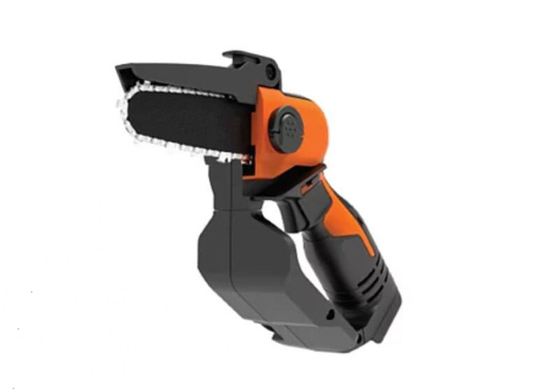 20V 5 &quot;Ręczna bateria litowa Chainsaw Elektryczne narzędzia ogrodowe z podwójnym przełącznikiem blokady