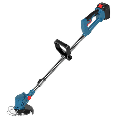 Bezprzewodowa podkaszarka do trawy 850 W 24 V z huśtawkowym plastikowym ostrzem do prac ogrodniczych